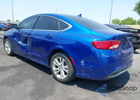 2016 Chrysler 200 Limited from USA, damaged, VIN 1C3CCCAB8GN170467